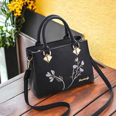 Beautiful Flower Designs Fashion Hand Bag