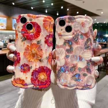 Oil Painting Flowers Mobile Phone Case