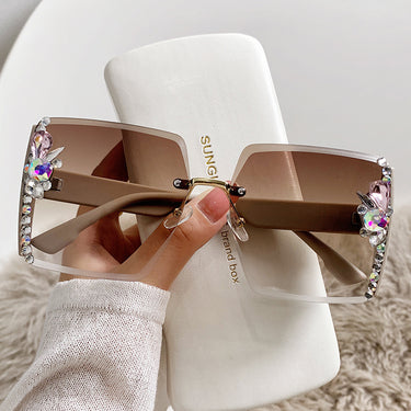 Women's Fashion Glitter Sunglasses