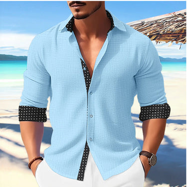 Casual Men's Long Sleeve Shirt