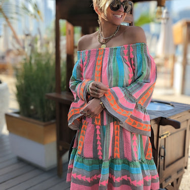 Women's Printed Vacation Dress