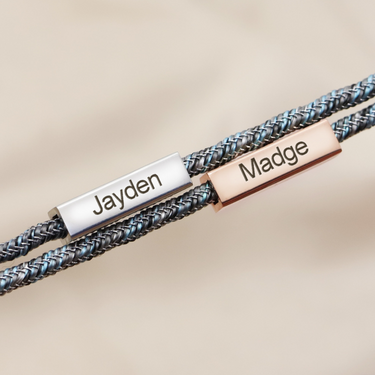 Customizable Personalized Magnet Name Bracelet