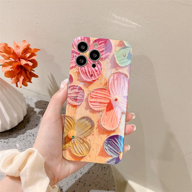 Oil Painting Flower Phone Case