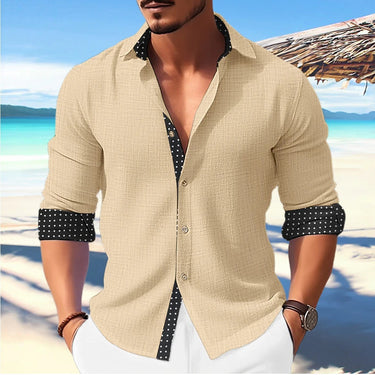 Casual Men's Long Sleeve Shirt